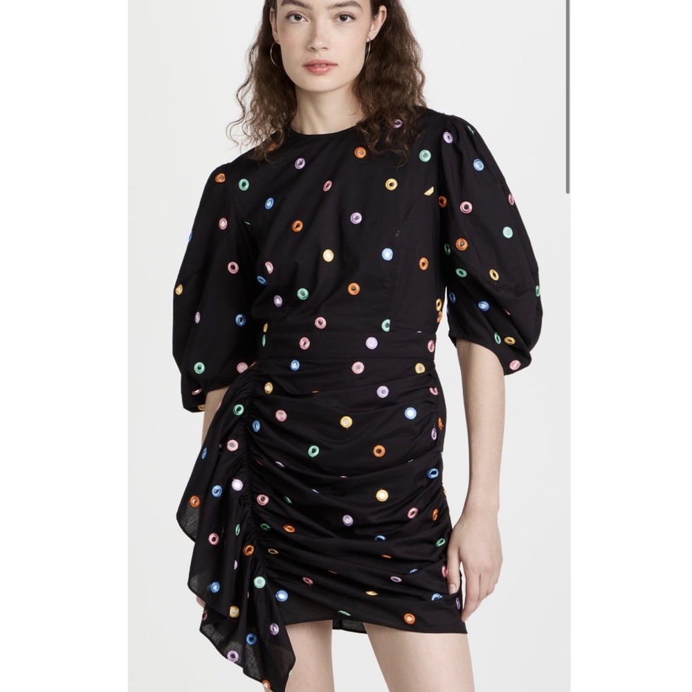 RHODE Pia dress black mirror NWT